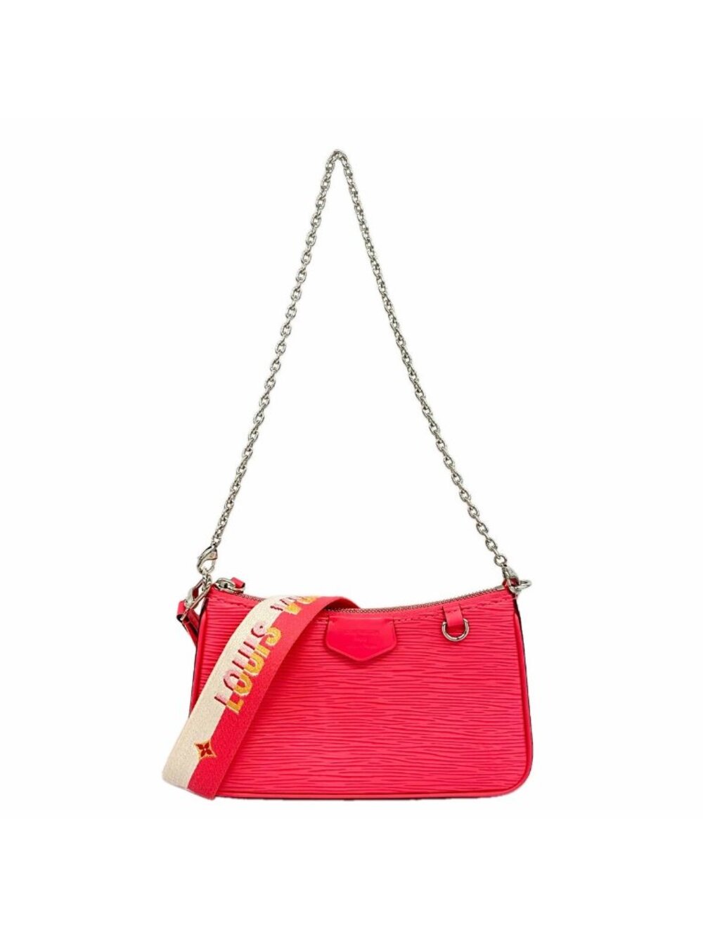 Louis Vuitton Handbag Epi Easy Pouch on Strap Dragon Fruit 2-Way